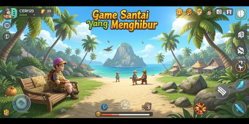 Tangkapan layar CERI123 menampilkan aksi gameplay yang menyenangkan.