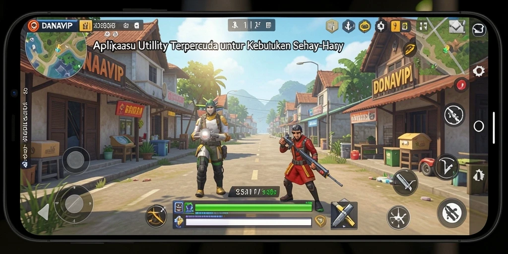 Tampilan screenshot utama DANAVIP menampilkan fitur pengelolaan tugas yang efisien.