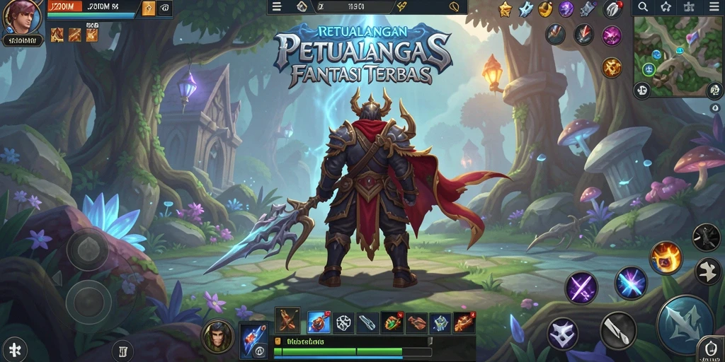 Tampilan gameplay J200M yang seru dan menarik.