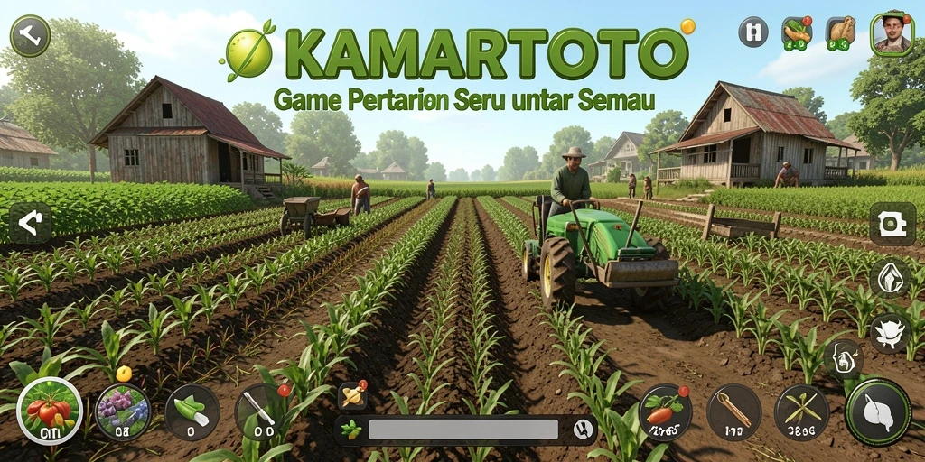 Tampilan gameplay KAMARTOTO yang menarik dan penuh warna.
