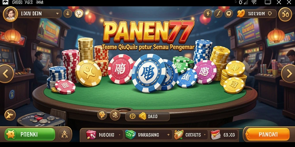 Tampilan gameplay seru dan kompetitif dari PANEN77.